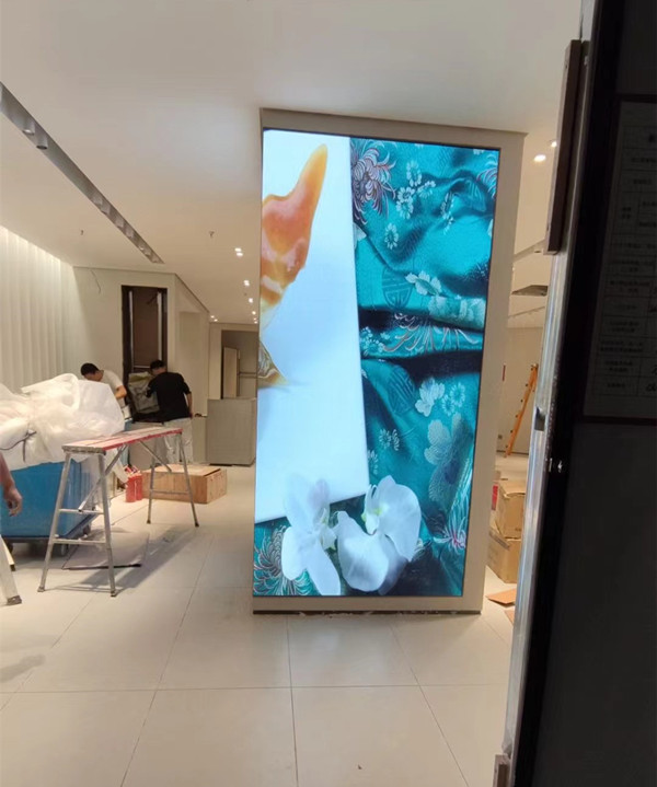 和林格尔商场门店转角LED显示屏